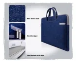 Сумка для ноутбука EGGO Cartinoe Jean Series для MacBook Air Pro 13.3 (Синяя / Blue)