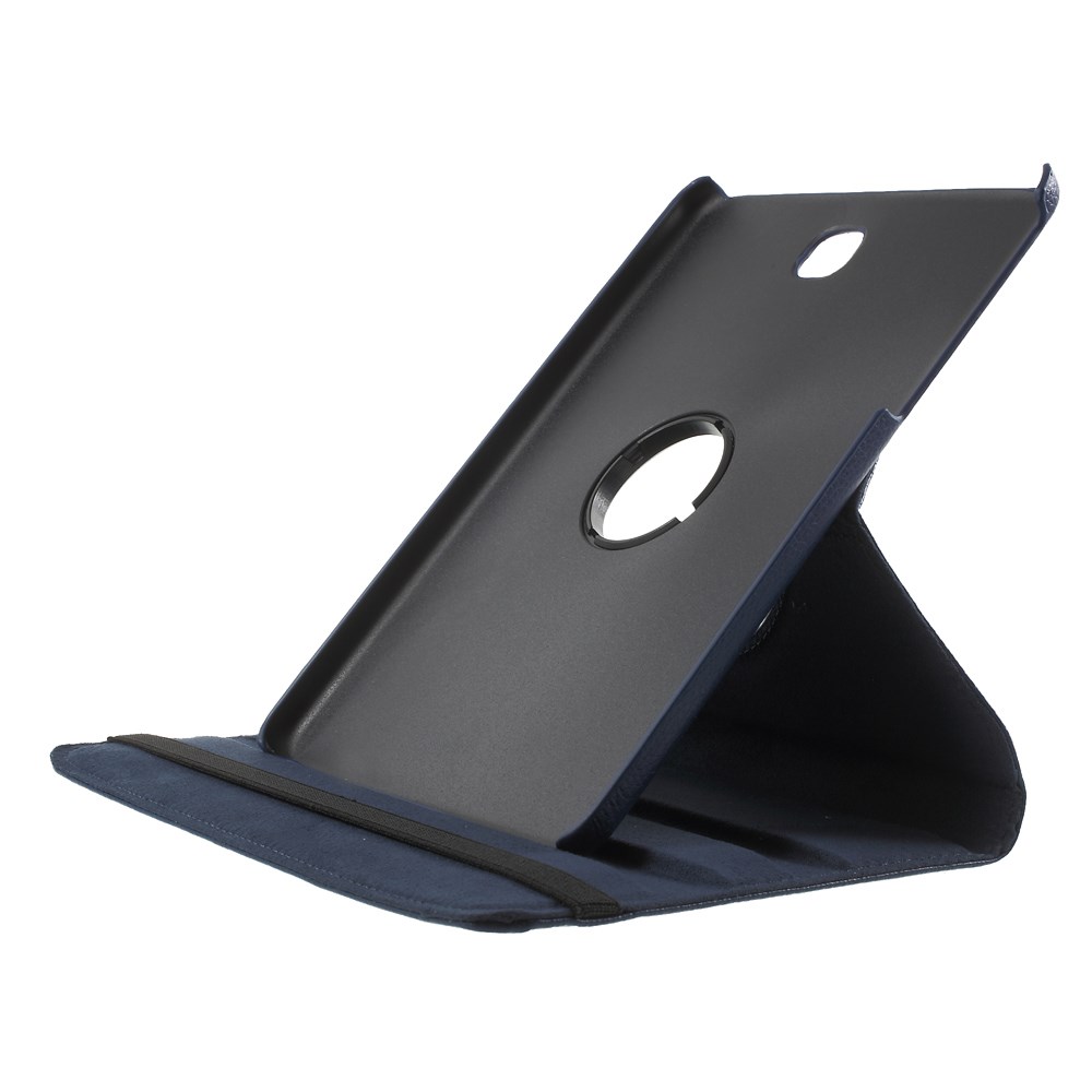 Чехол EGGO для Samsung Galaxy Tab A 8.0 T350/T355 (кожа, темно синий, поворотный) - ITMag
