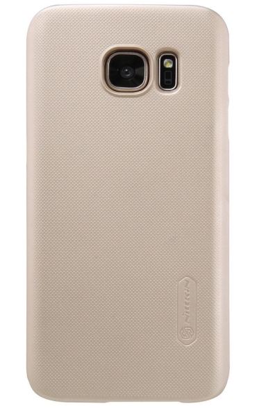 Чехол Nillkin Matte для Samsung G930F Galaxy S7 (+ пленка) (Золотой) - ITMag