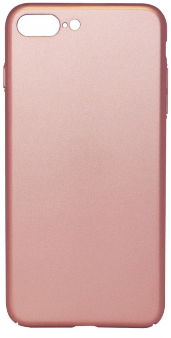 Пластиковая накладка soft-touch с защитой торцов Joyroom для Apple iPhone 7 plus (5.5") (Розовый) - ITMag