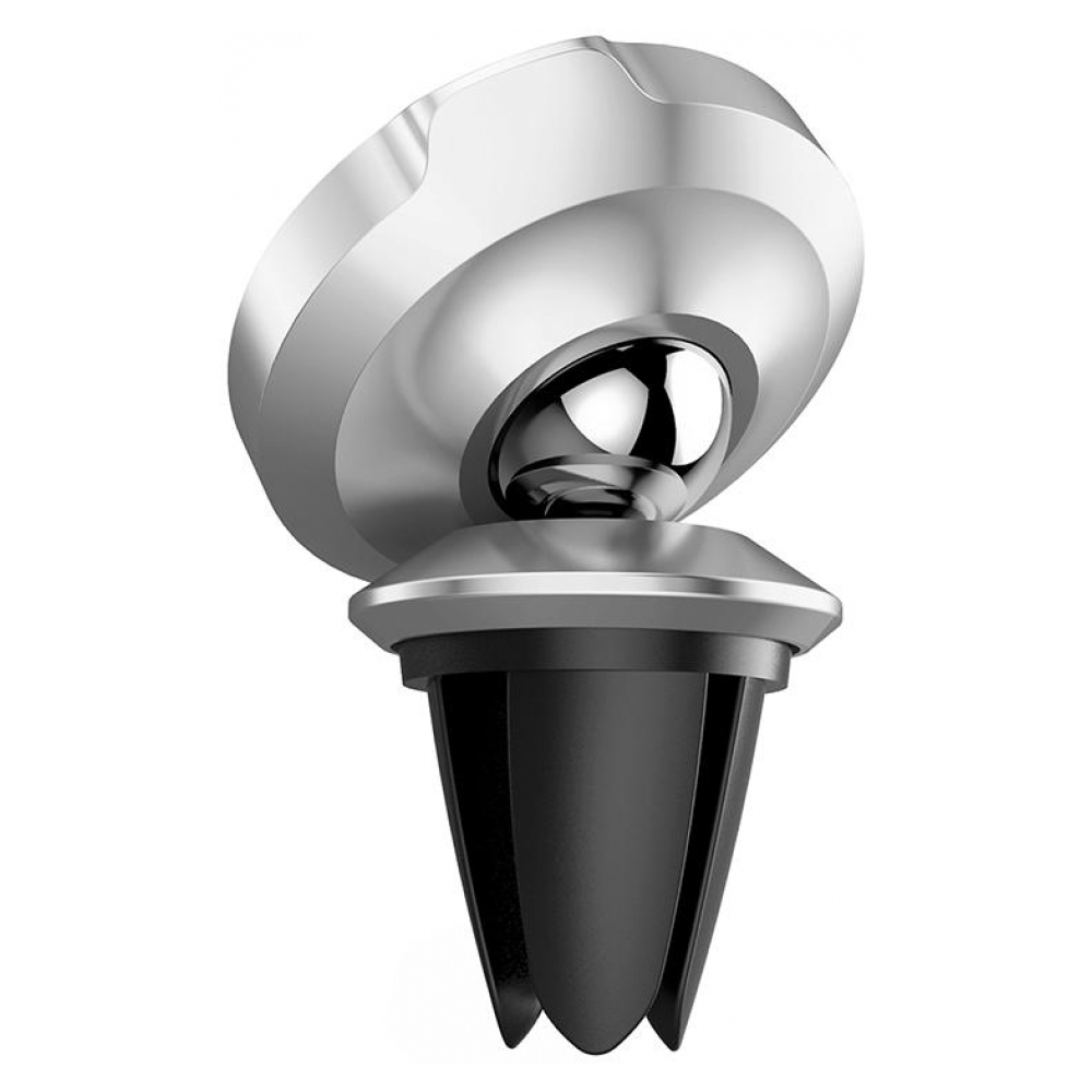 Автомобильный держатель магнитный на воздуховод Magnetic suction bracket (360-degree Rotation) Silver (SUER-A0S) - ITMag