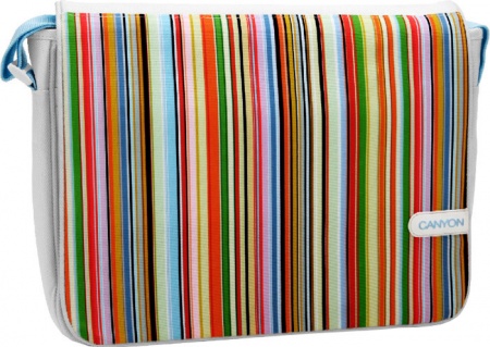 Сумка для ноутбука 13,3" Canyon Messenger Color Stripes (CNL-NB08S) - ITMag