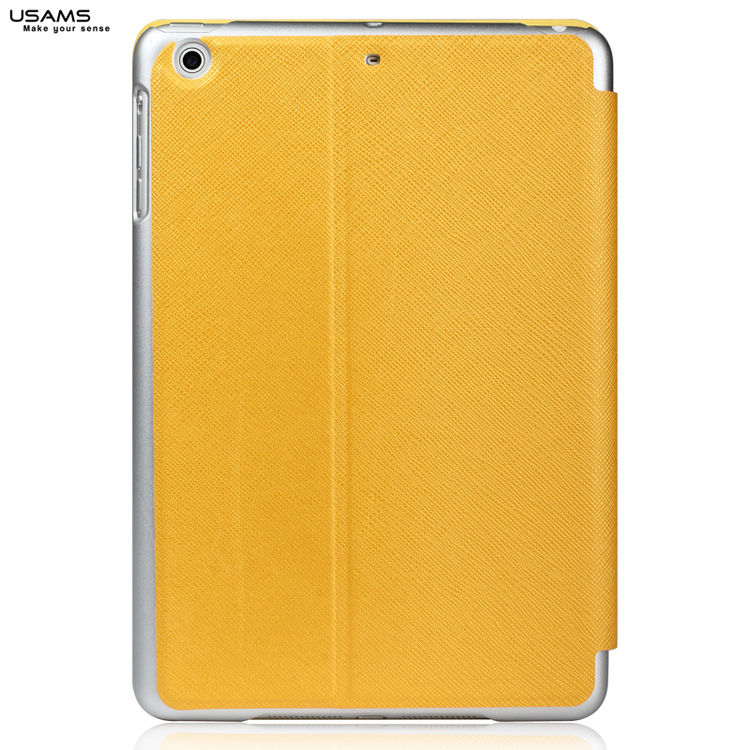 Чехол USAMS Jazz Series for iPad Air Smart Slim Leather Stand Cover Gold - ITMag