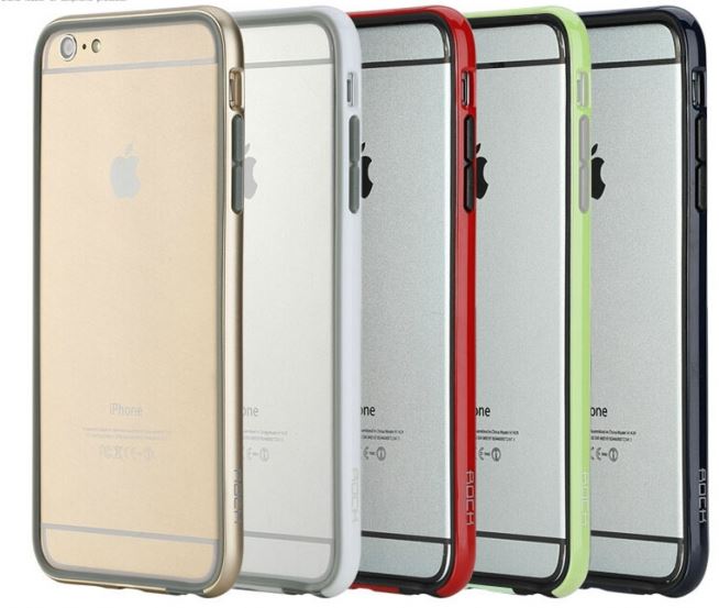 Бампер ROCK Duplex Slim Guard для Apple iPhone 6 Plus/6S Plus (5.5") (Золотой / Champagne gold) - ITMag