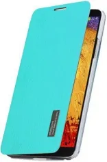 Чехол (книжка) ROCK Elegant Series для Samsung N9000/N9002 Galaxy Note 3 (Бирюзовый / Azure)