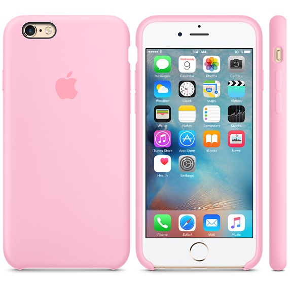 Apple iPhone 6s Silicone Case - Light Pink MM622 - ITMag