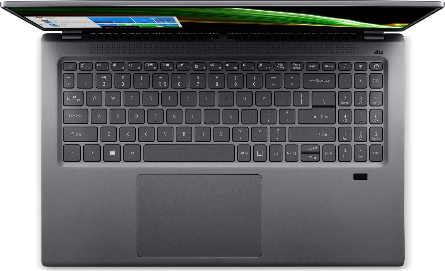 Купить Ноутбук Acer Swift X SFX16-51G-54S5 Steel Gray (NX.AYKEU.006) - ITMag