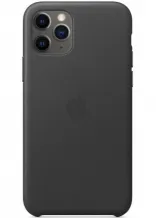 Apple iPhone 11 Pro Leather Case - Black (MWYE2) Copy