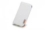 Чехол (книжка) Rock Weaver Series для Samsung i9500 Galaxy S4 (Белый / White)