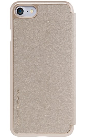 Кожаный чехол (книжка) Nillkin Sparkle Series для Apple iPhone 7 (4.7") (Золотой) - ITMag