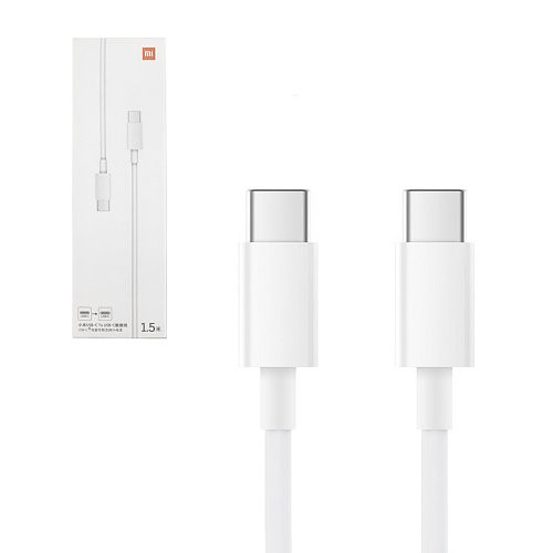 Кабель USB Type-C Xiaomi USB Type-C to USB Type-C 1.5m White (SJV4108GL/SJV4120CN) - ITMag