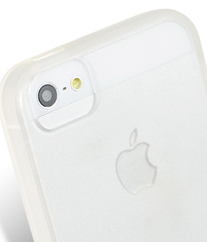 TPU чехол Melkco Poly FRAME для Apple iPhone 5/5S  (Бесцветный (матовый) - ITMag