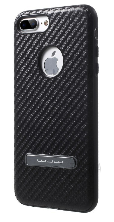 Накладка WUW для iPhone 7 Plus (Черный карбон) - ITMag