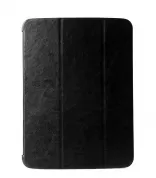 Чехол Crazy Horse Tri-fold Leather Folio Cover Stand Black for Samsung Galaxy Tab 3 10.1 P5200/P5210