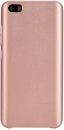 Кожаная накладка ROCK для Xiaomi Mi5 (Розовая/Rose Gold)