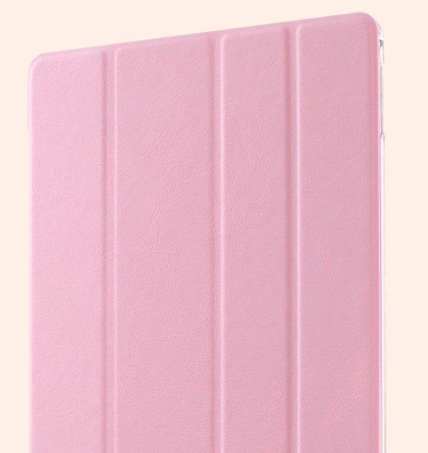 Чехол USAMS Viva Series for iPad Air 2 Slim Four-fold Stand Smart Leather Case - Pink - ITMag