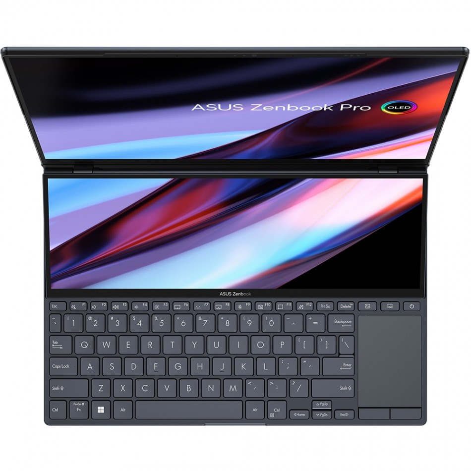 Купить Ноутбук ASUS Zenbook Pro 14 Duo OLED UX8402ZE Tech Black all-metal (UX8402ZE-OLED085W) - ITMag