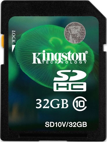 Kingston 32 GB SDHC Class 10 SD10V/32GB - ITMag