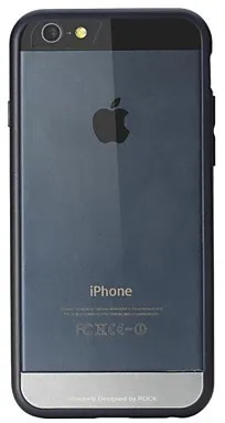 TPU+PC чехол Rock Enchanting Series для Apple iPhone 6/6S (4.7") (Голубой / Grey blue) - ITMag