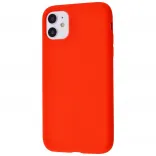 WAVE Full Silicone Cover iPhone 11 (red)
