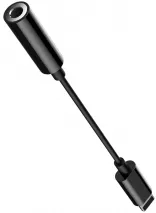 Переходник Baseus L30 Simple Apple Connector To 3.5mm Music Adapter Black (CALL30-A01)