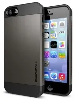 Чехол SGP iPhone 5S/5 Case Slim Armor S Gunmetal (SGP10475)