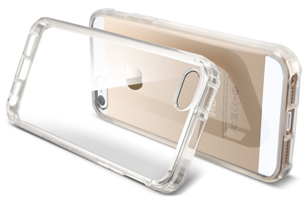 Пластиковая накладка SGP iPhone 5S/5 Case Ultra Hybrid Crystal Clear (SGP10639) - ITMag