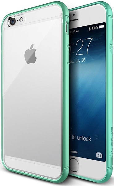Verus Crystal Mixx Bumber case for iPhone 6 Plus/6S Plus (Mint) - ITMag