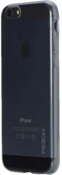 TPU чехол ROCK Slim Jacket для Apple iPhone 6 Plus/6S Plus (5.5") (Черный / Transparent black)