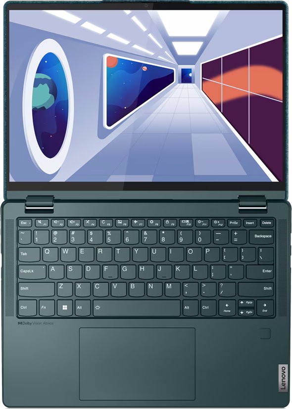 Купить Ноутбук Lenovo Yoga 6 13ABR8 Dark Teal (83B2007MRA) - ITMag