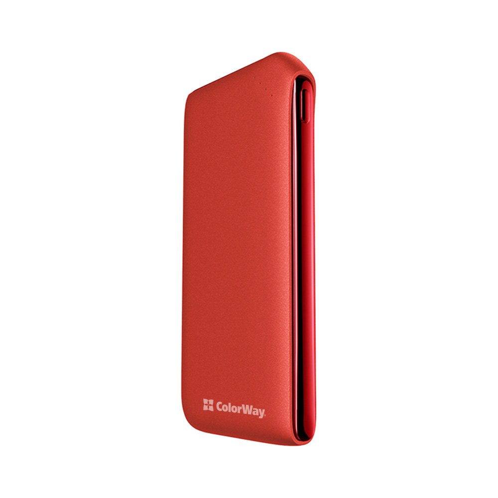 ColorWay 10000 mAh Soft touch USB QC3.0 + USB-C Power Delivery 18W (CW-PB100LPE3RD-PD) - ITMag