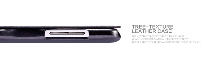 Кожаный чехол (книжка) Nillkin Fresh Series для HTC Desire 609d (Черный) - ITMag
