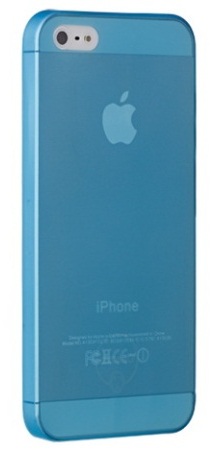 Ozaki O!coat 0.3 Jelly Blue for iPhone 5/5S (OC533BU) - ITMag