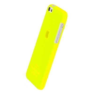 Накладка пластиковая Xinbo 0.8mm для Apple iPhone 5/5S лимонная - ITMag