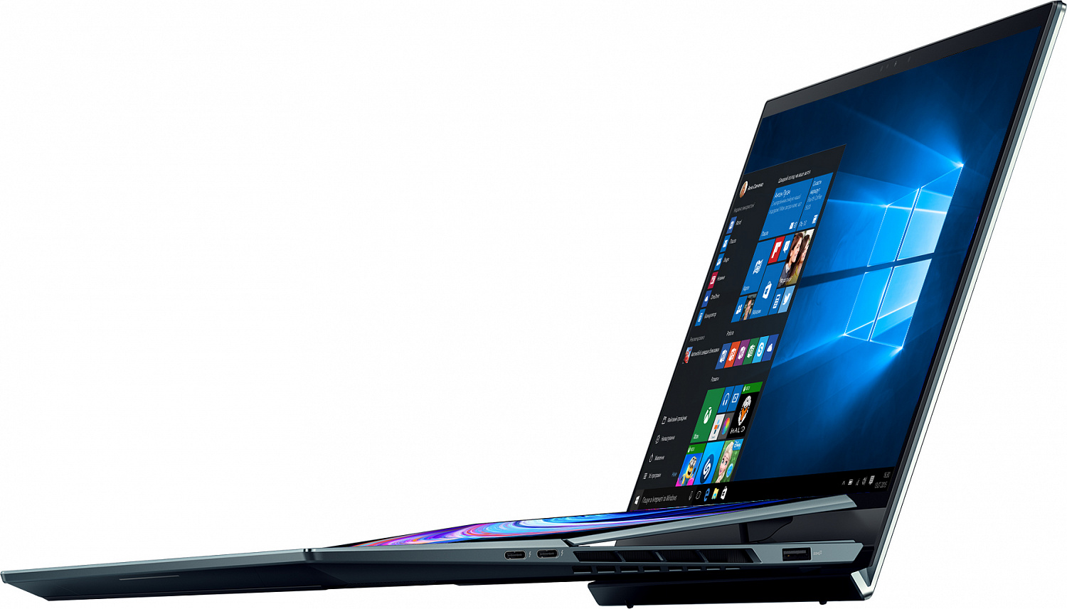 Купить Ноутбук ASUS ZenBook Pro Duo OLED UX582HM Celestial Blue All-metal (UX582HM-OLED032W) - ITMag