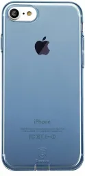 Чехол Baseus Simple Series Case (With-Pluggy) For iPhone7 Transparent Blue (ARAPIPH7-A03)
