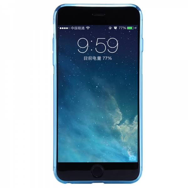 TPU чехол Nillkin Nature Series для Apple iPhone 6 Plus/6S Plus (5.5") Голубой (прозрачный) - ITMag