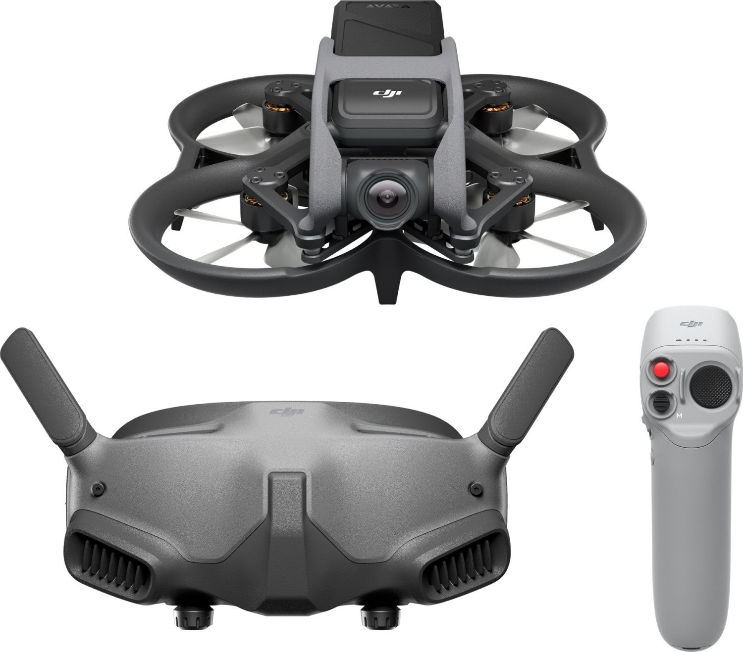DJI Avata Pro View Combo with Goggles 2 and Motion Controller (CP.FP.00000110.01, CP.FP.00000115.01) (Витринный) - ITMag