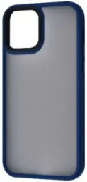 TOTU Shadow Matte Metal Buttons (PC+TPU) iPhone 12 Pro Max (dark blue)