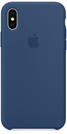 Apple iPhone X Silicone Case - Blue Cobalt (MQT42) - ITMag