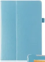 Кожаный чехол-книжка EGGO с функцией подставки для Asus ZenPad 10 (Z300C/Z300CG/Z300CL) (Голубой)