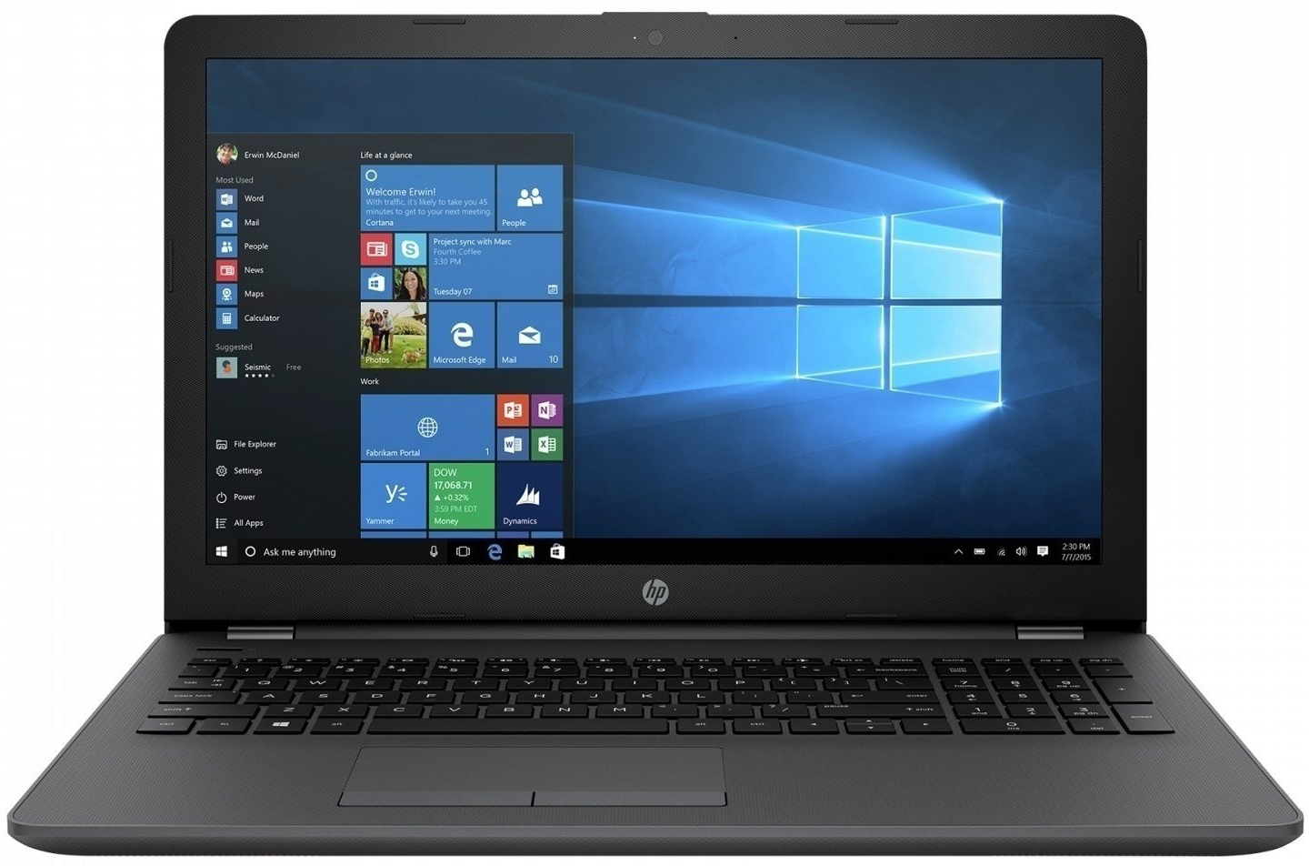 Купить Ноутбук HP 250 G6 (1XP19ES) Dark Ash - ITMag