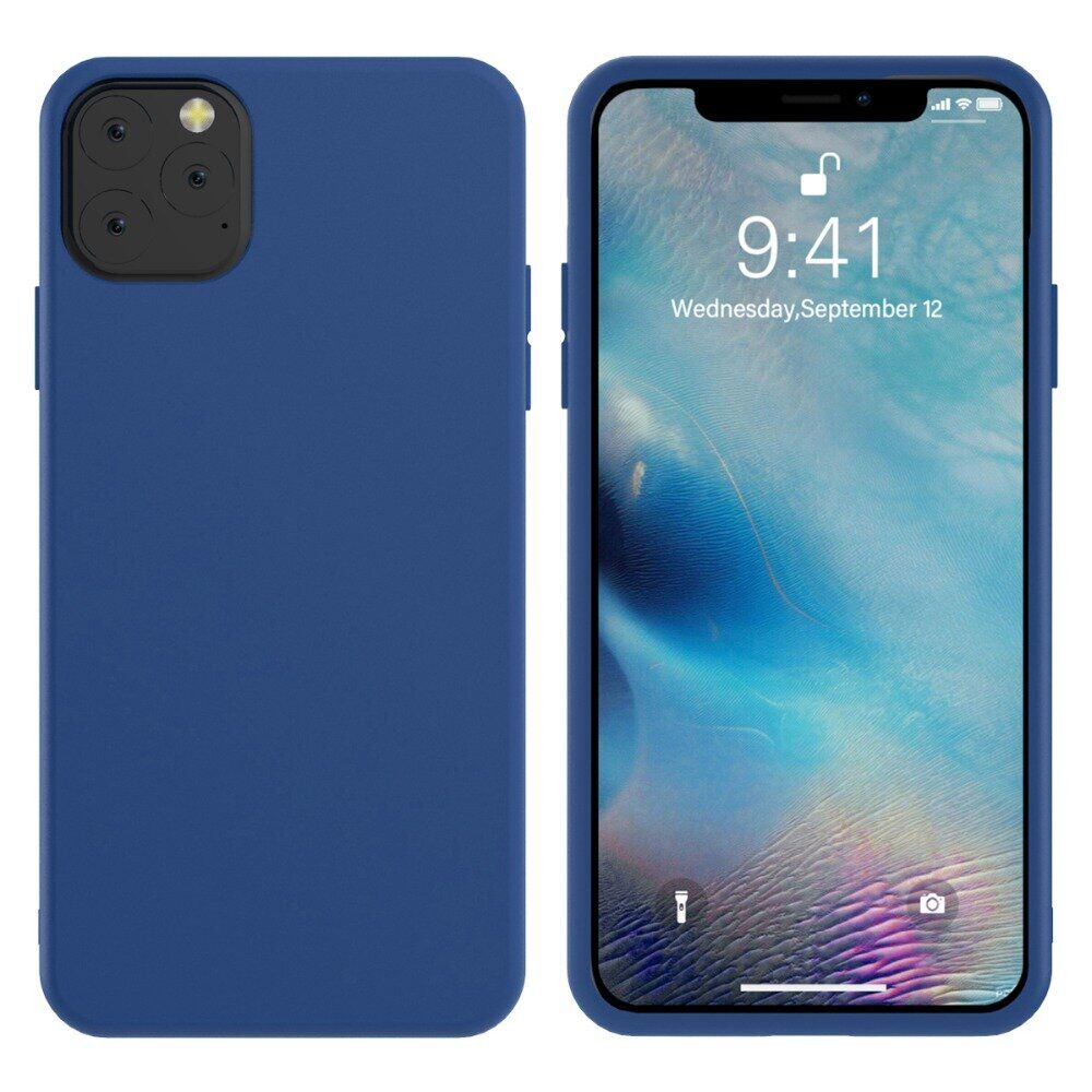 Mutural TPU Design case for iPhone 11 Pro MAX Dark Blue - ITMag