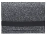 Темный войлочный чехол-конверт для Macbook 13 New горизонтальный (GM14-13New)