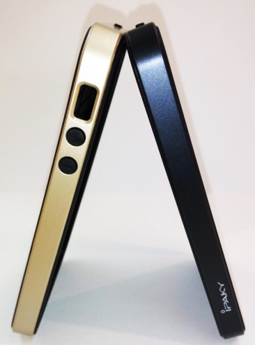 Чехол iPaky PC+TPU для iPhone 5 / 5s / SE (Gold Frame) - ITMag