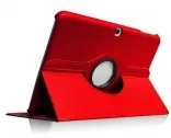 Кожаный чехол-книжка TTX (360 градусов) для Samsung Galaxy Tab 4 10.1 (Красный)