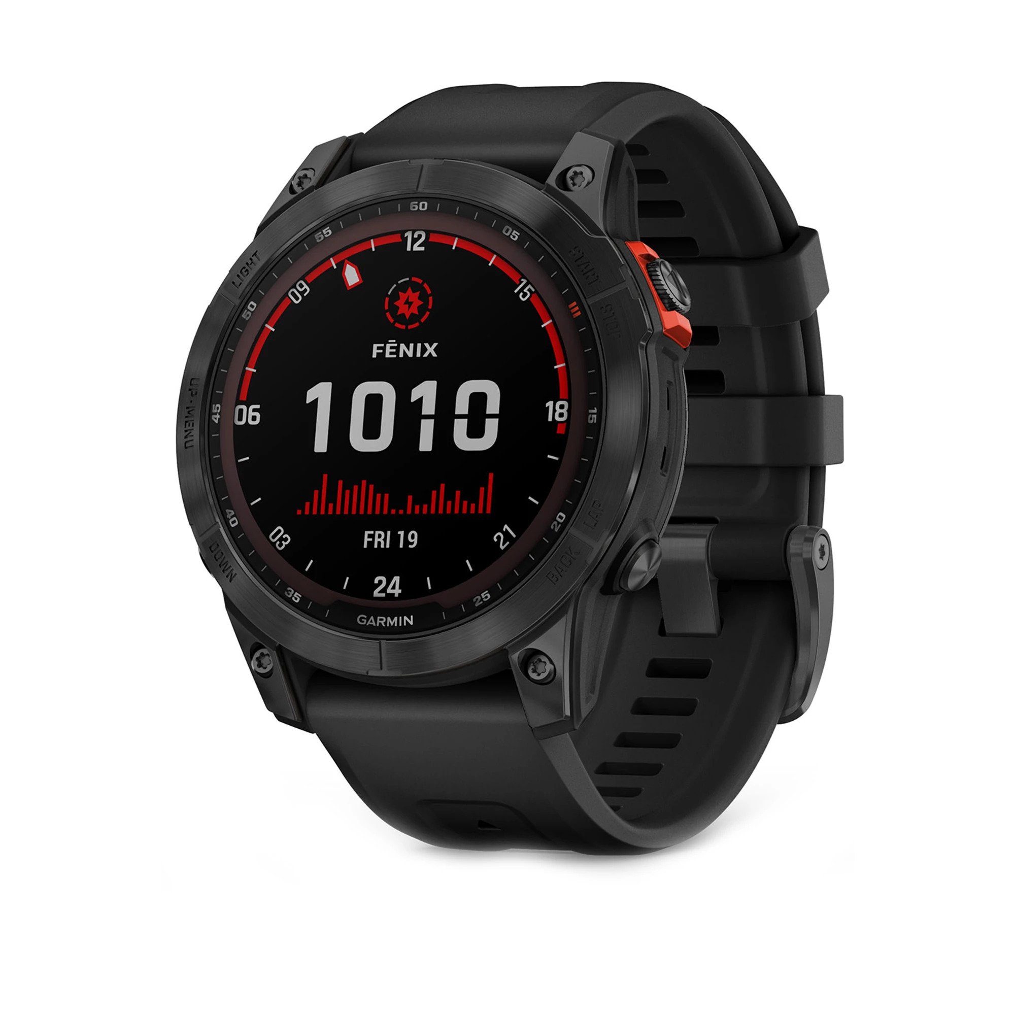 

Garmin Fenix 7 Solar Slate Gray with Black Band (010-02540-10/11)