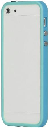 Бампер для iPhone 5/5S (Голубой) - ITMag
