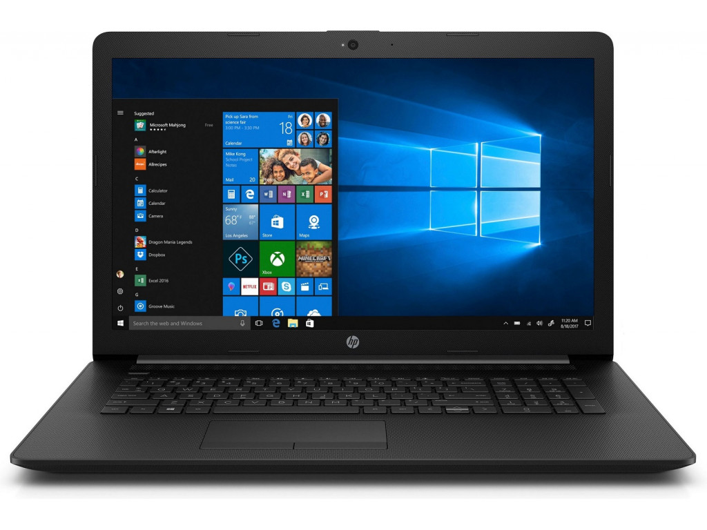 Купить Ноутбук HP 17-ca0071ur Black (4UC21EA) - ITMag