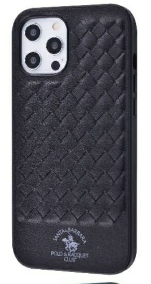 POLO Ravel (Leather) iPhone 12 Pro Max (black) - ITMag